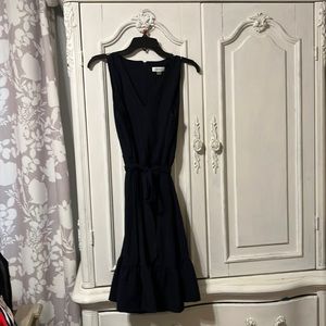 Calvin Klein size 6 navy dress
